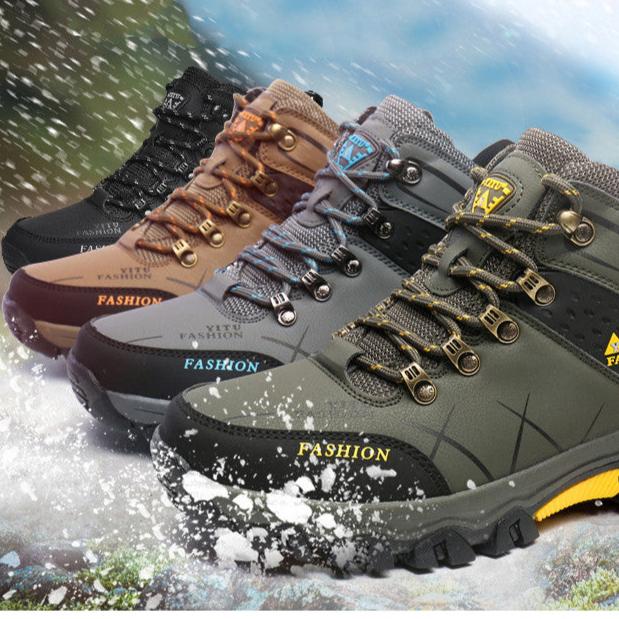 TerraHeat - Bottes Neige Durable pour Randonnée Montagne