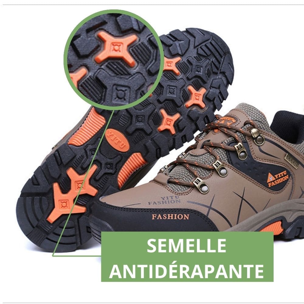 TerraHeat - Bottes Neige Durable pour Randonnée Montagne