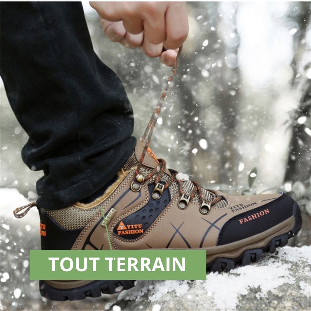 TerraHeat - Bottes Neige Durable pour Randonnée Montagne