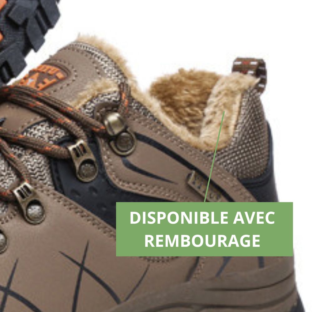 TerraHeat - Bottes Neige Durable pour Randonnée Montagne